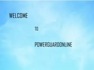 welcome