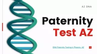 Paternity Test AZ