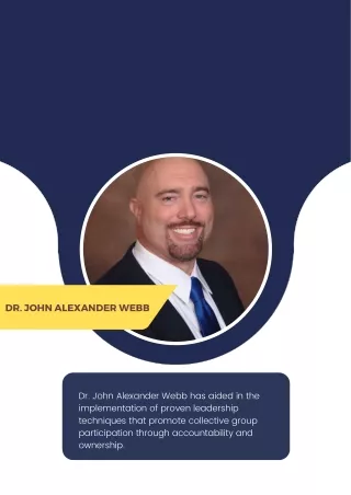 Dr. John Alexander Webb