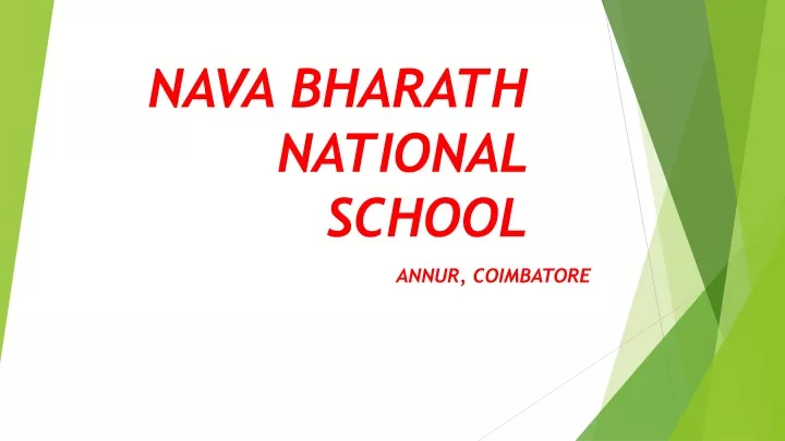 nava bharath national school