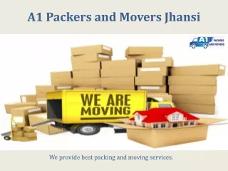 Top Packers and Movers in Jhansi