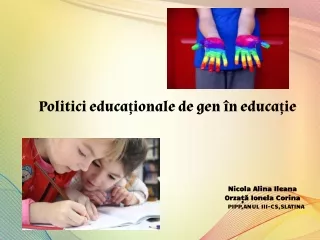 Politici educaționale de gen