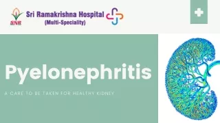pyelonephritis a care to be taken for healthy