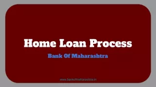 Step by step Home Loan Process