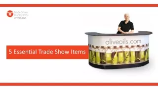 5 Essentials For Trade Shows | Trade Show Display Pros