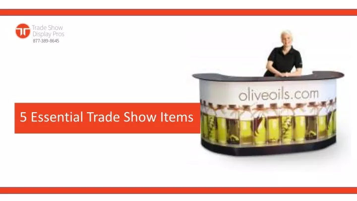 5 essential trade show items