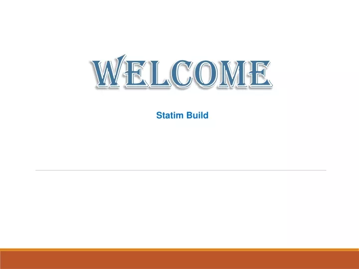 welcome