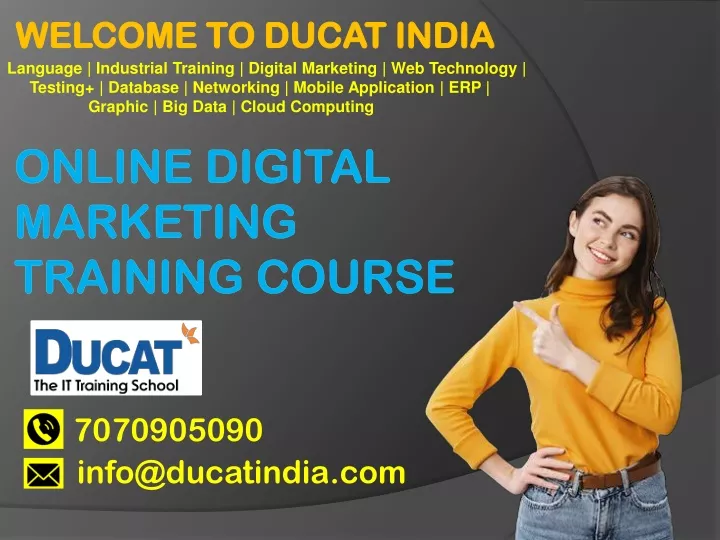 online digital marketing training course