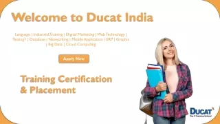 welcome to ducat india
