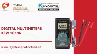 digital multimeters kew 1019r