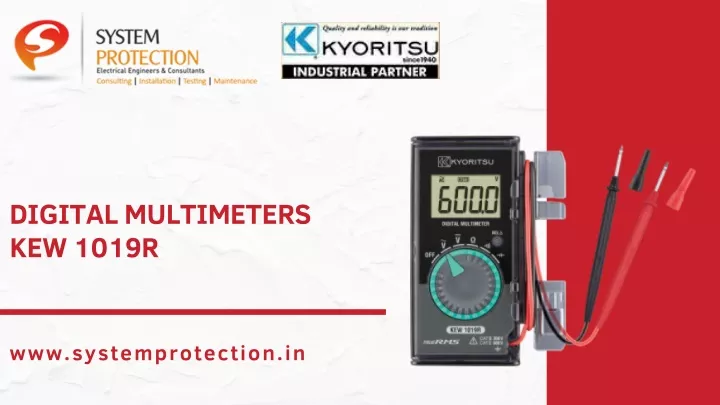 digital multimeters kew 1019r