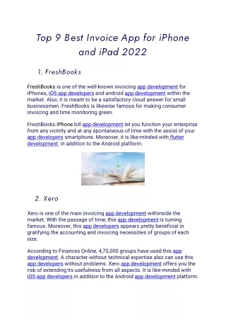 top 9 best invoice app for iphone and ipad 2022