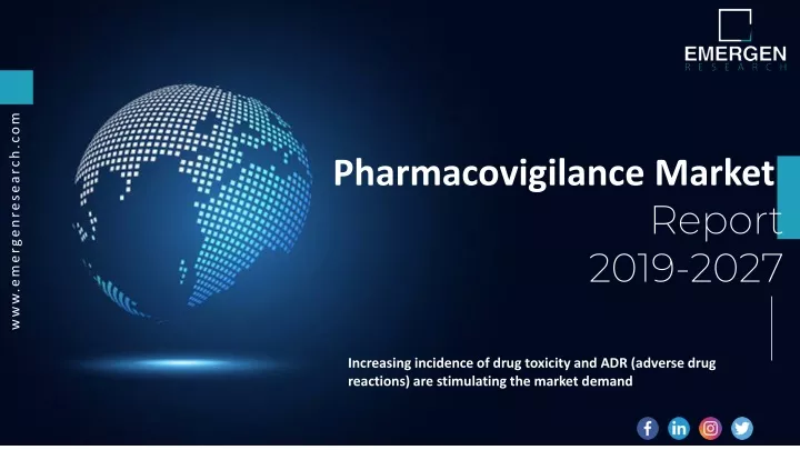 pharmacovigilance market report 2019 2027