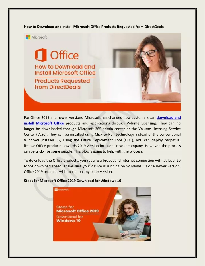 how to download and install microsoft office