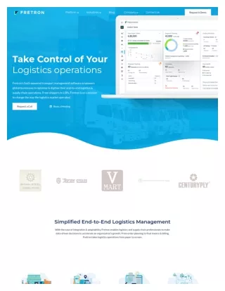 Take Control of Your Logistics System