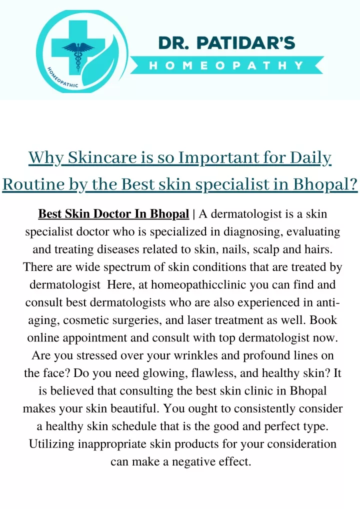 why skincare is so important for daily routine