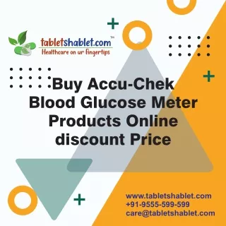 Shop On Accu-Chek Active Blood Glucose Meter Kit Online in India - TabletShablet