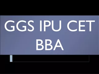 IPU CET BBA