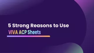5 s trong reasons to use