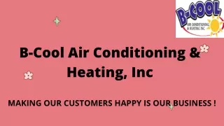 B-Cool Air Conditioning & Heating, Inc (1)