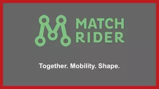 Carpooling Services Germany - Match Rider