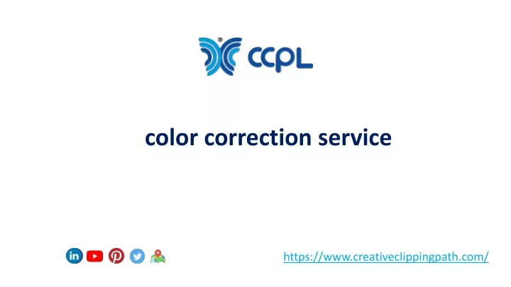 color correction service