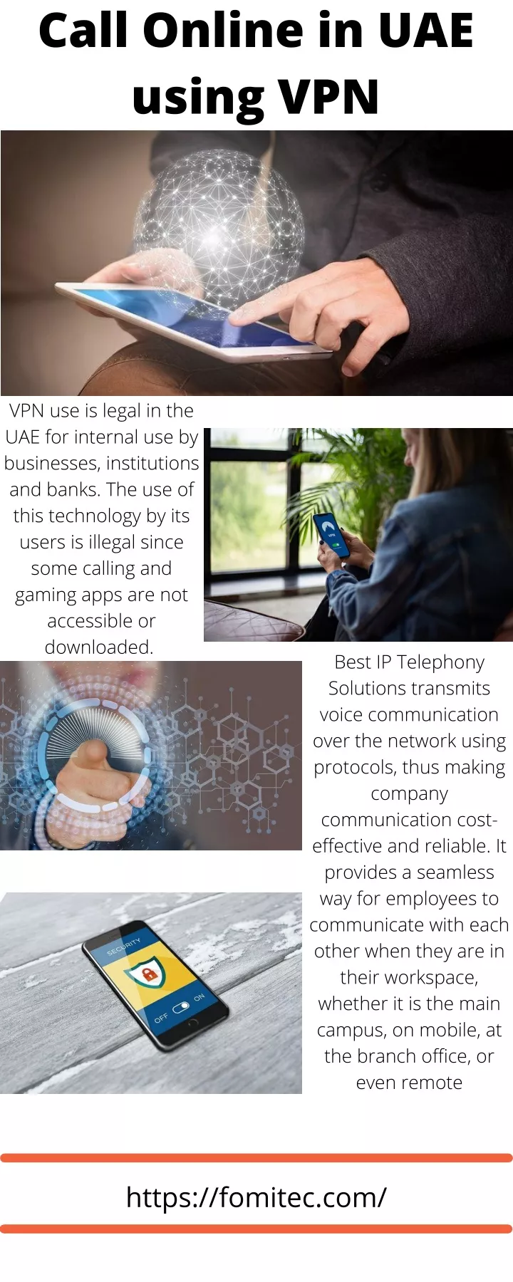 call online in uae using vpn