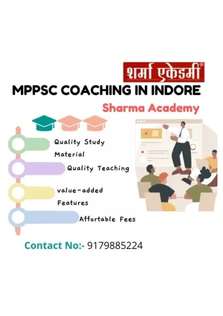 MPPSC Coaching In Indore Sharma Academy