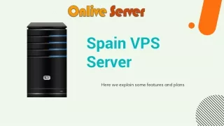Install Spain Dedicated Server For Your Business or Websites