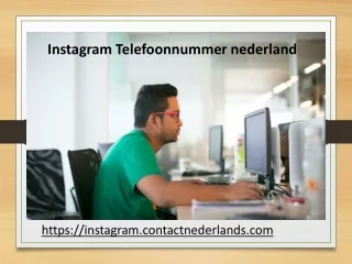Instagram Telefoonnummer nederland