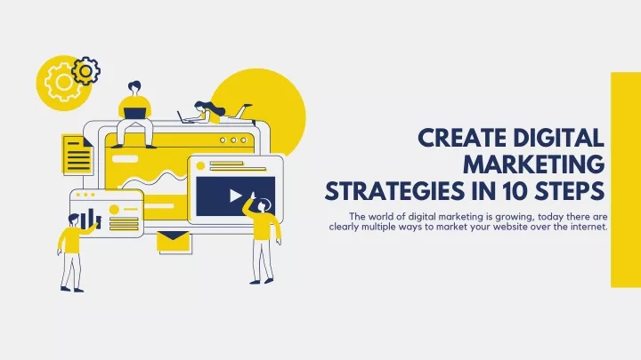 create digital marketing strategies in 10 steps