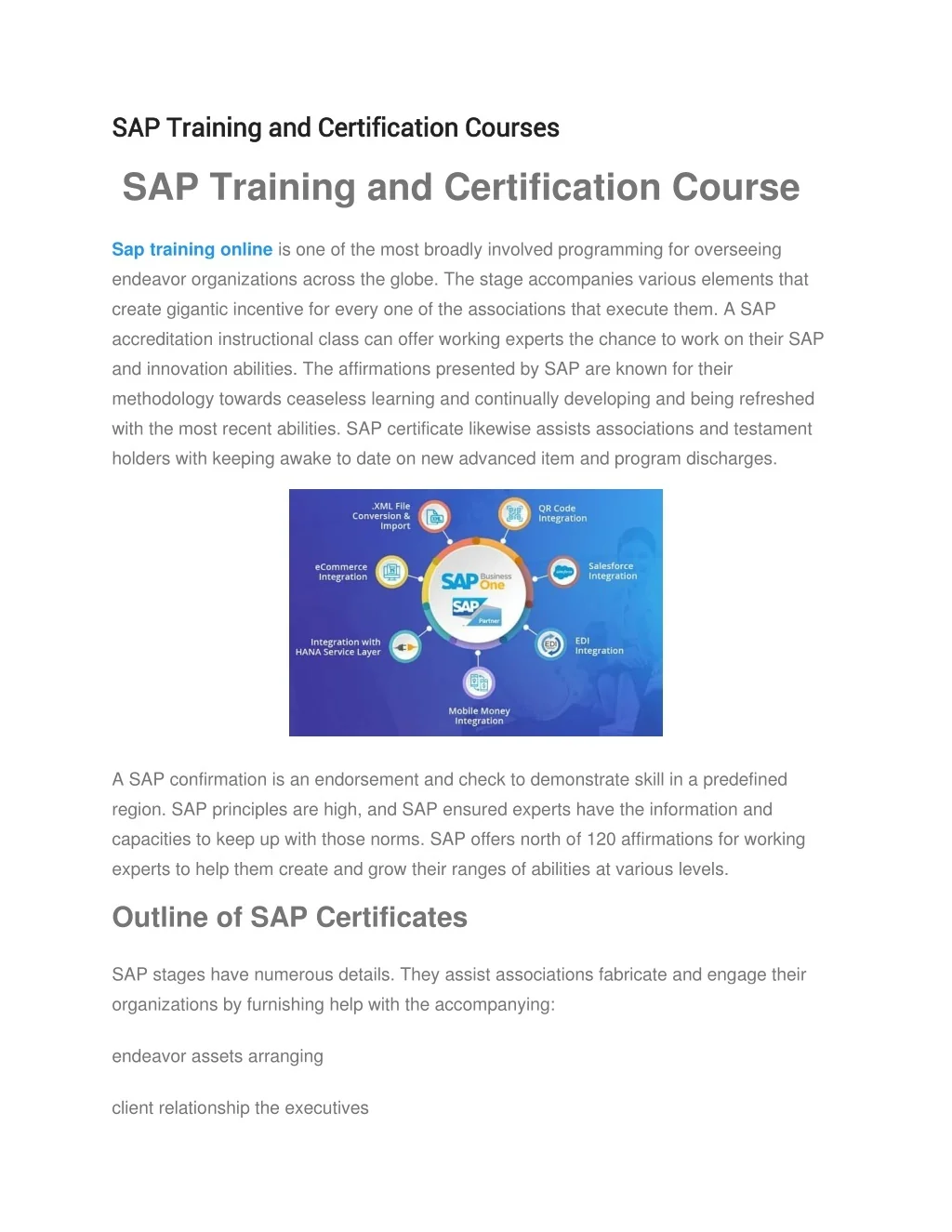PPT - SAP Training and Certification Courses PowerPoint Presentation ...