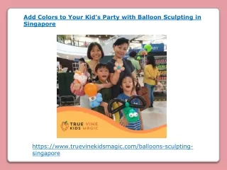 add colors to your kid s party with balloon