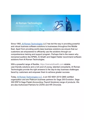 Al Roman Technologies