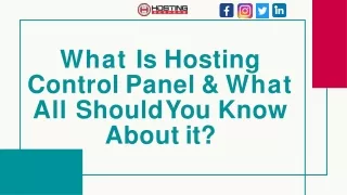 What Is Hosting Control Panel & What All Should You Know About it-converted