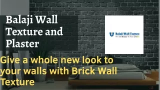 balaji wall texture and plaster