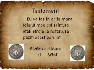 testament