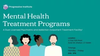 Mental health Treatment Programs!