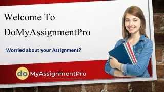 welcome to domyassignmentpro