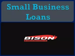 small business loans