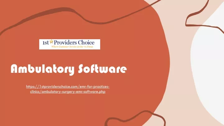 ambulatory software