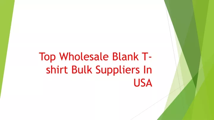 top wholesale blank t shirt bulk suppliers in usa