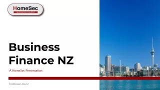 Business Finance NZ