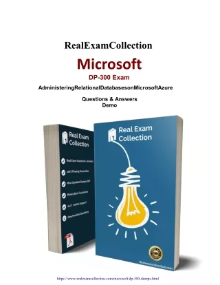 Get Real Microsoft   DP-300 Dumps with 10% Discount [ 2022]