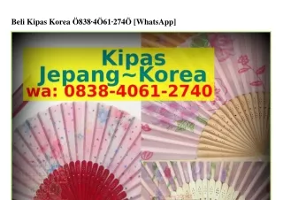 Beli Kipas Korea