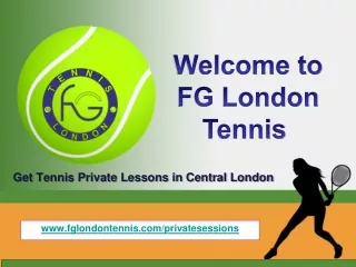 Get Tennis Private Lessons in Central London