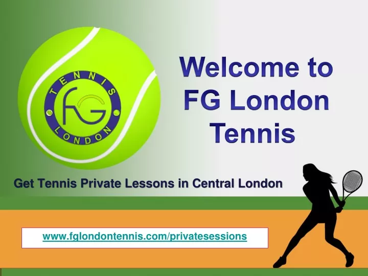 get tennis private lessons in central london