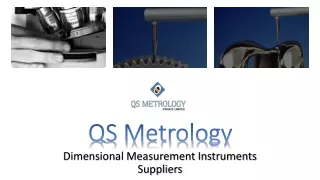 Dimensional Measurement Instruments Suppliers