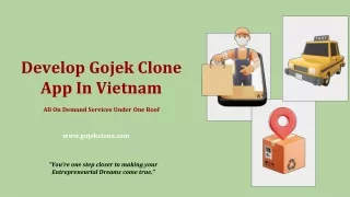 develop gojek clone app in vietnam all on demand