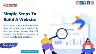 simple steps to build a website
